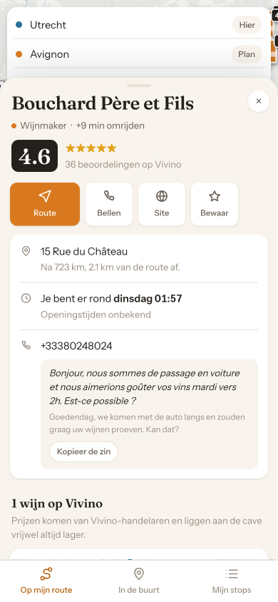 Bouchard Père et Fils, 4.6 op Vivino, met de zin om te bellen